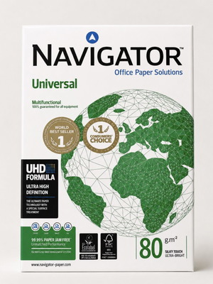 Navigator Universal A4 χαρτί 80gsm, 500 φύλλα, σφραγισμένο