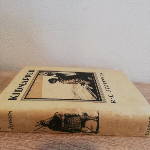 Rare book Kidnapped by R. L. Stevenson 1930 used, Oxford editions