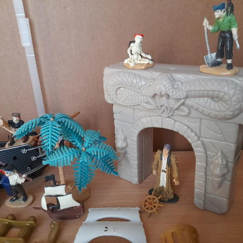 Pirate toy set with Safari Ltd TOOB miniatures