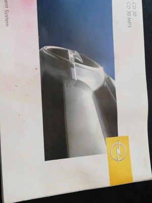 Opel CD 30 user manual used