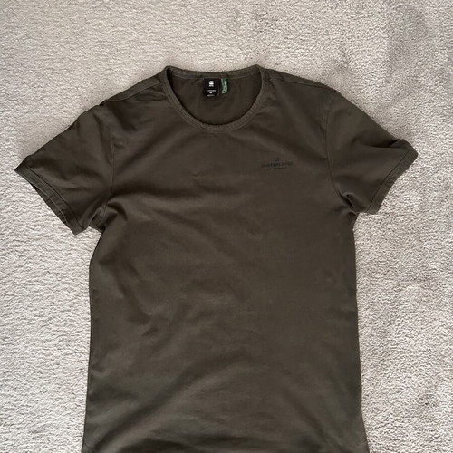 G-Star Raw Basic T-shirt used, olive, size M