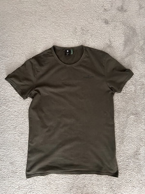 G-Star Raw Basic T-shirt used, olive, size M