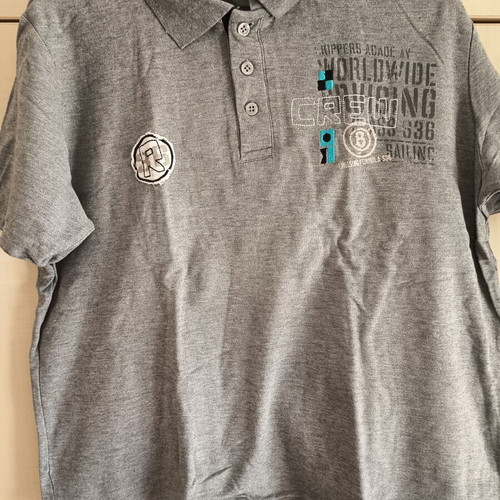 Gray Polo Shirt Large size like new