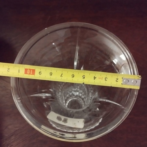 Nachtmann crystal vase Saphir series 18cm like new