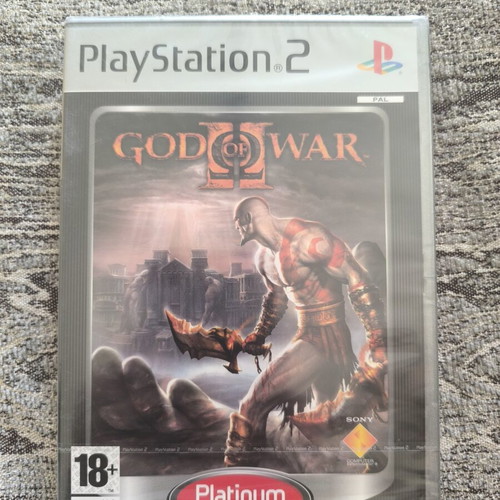 God of War 2 Platinum PS2 factory sealed