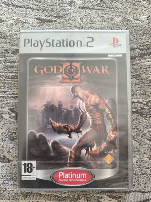 God of War 2 Platinum PS2 factory sealed