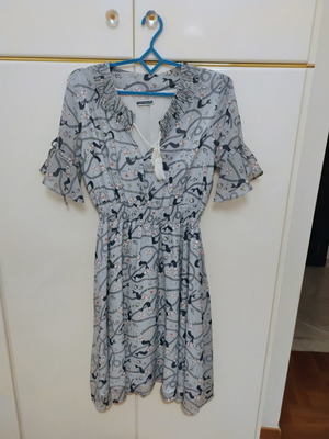 Axel dress with mermaids like new, size XL, blue