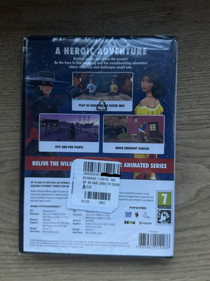 Zorro The Chronicles PC game sealed