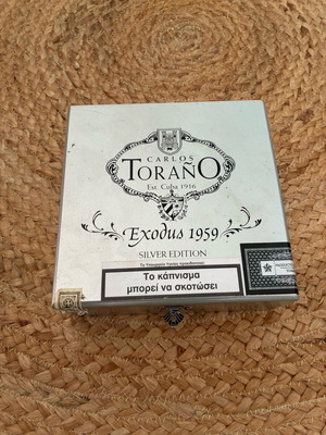 Carlos Torano Exodus 1959 Silver Edition συλλεκτικά κουτιά πούρων σαν καινούργια, 2 τεμάχια