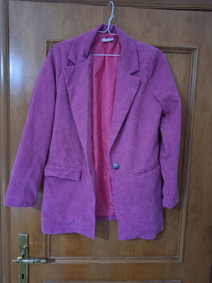 Women's jacket fuchsia one size new