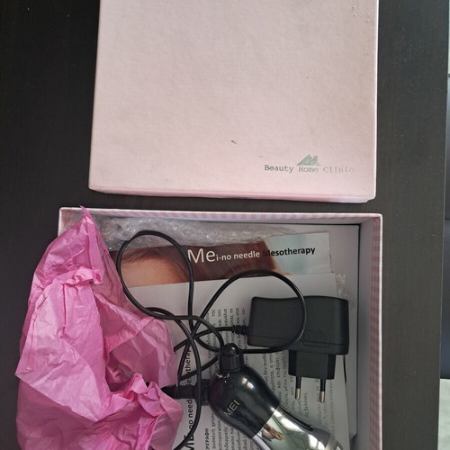 Mei No Needle Mesotherapy device like new with radio frequencies