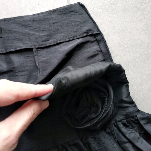 BSB mini skirt used, black, size XS