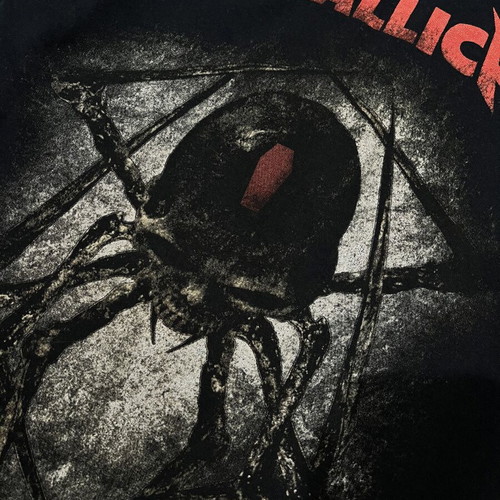 Metallica men's t-shirt like new, size M, black