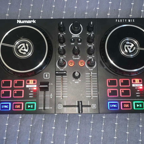 Numark Party Mix Mk-II DJ controller, 2 channels