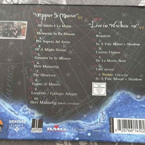 Haggard Eppur Si Muove CD&DVD употребяван, метъл