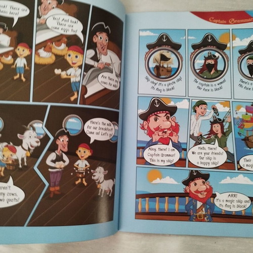 English book The Adventure Of Captain Grammar 1 like new