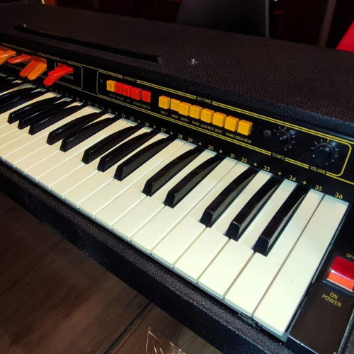 Eko Finger 200 vintage analog organ used from the 1970s