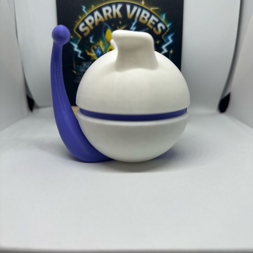 Decorative Mewtwo Pokeball new, 3D printed plastic