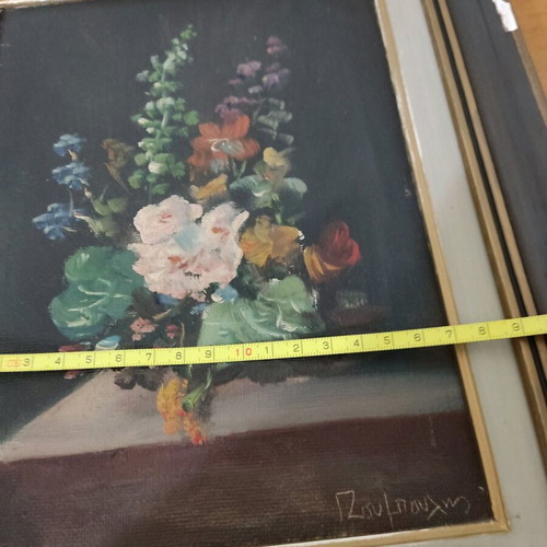 Painting by G. Zoumboulis used with black background