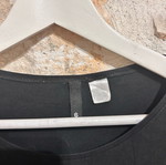 H&M basic shirt size 6 like new, black