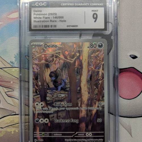 Pokemon Deino CGC 9 card like new
