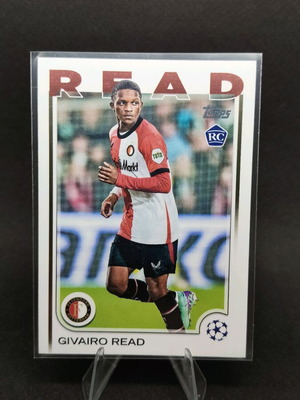 Givairo Read RC Feyenoord collectible card like new TOPPS 2025