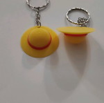 3D Printed One Piece Keychain New