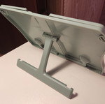 Plastic folding book stand like new