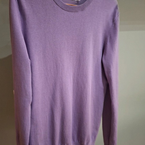 ASOS thin cotton purple sweater like new, size XS