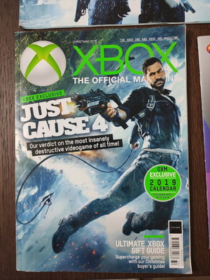 Xbox Official Magazine 2018 Xmas edition μεταχειρισμένο με ημερολόγιο