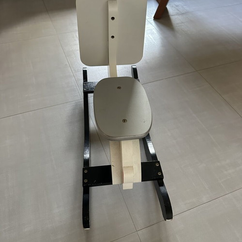 Wooden Vespa rocking toy used