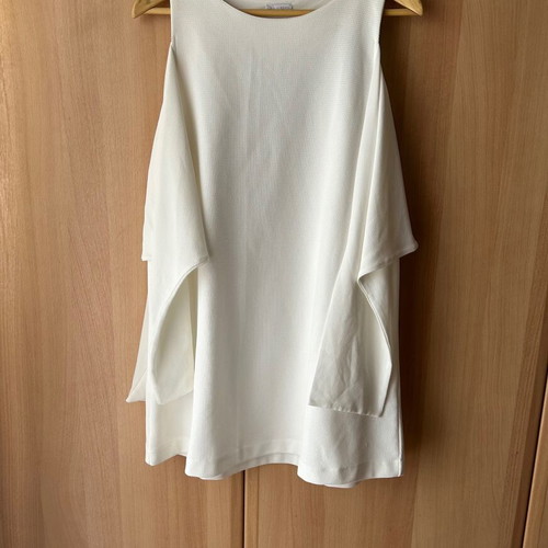 Zara mini dress white like new, airy fabric