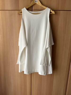 Zara mini dress white like new, airy fabric