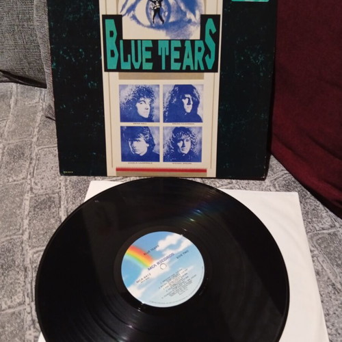 Blue Tears vinyl record like new, 1990 rock album