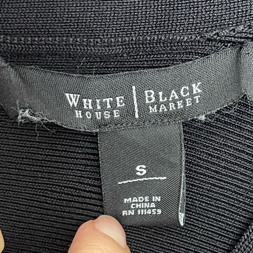 White House Black Market black women's fitted dress used