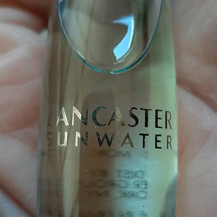 Lancaster Sunwater mini perfume used, 5 ml Eau de Toilette