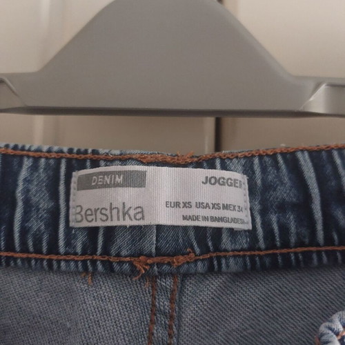 Bershka Jeans Jogger Size XS Like New Blue