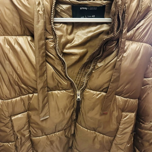 Brown women's jacket, size large, lightly worn