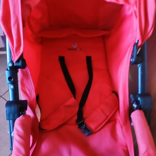 Belletti stroller used with footmuff for newborn and older child