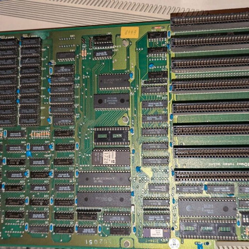 TDX Motherboard Turbo XT 10Mhz 640kb used