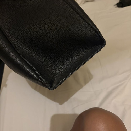 Valentino handbag with detachable shoulder strap, black