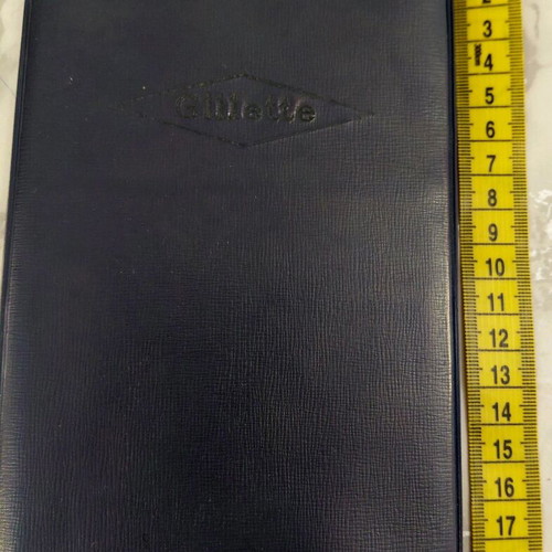 Vintage Gillette telephone directory with 1956 calendar like new