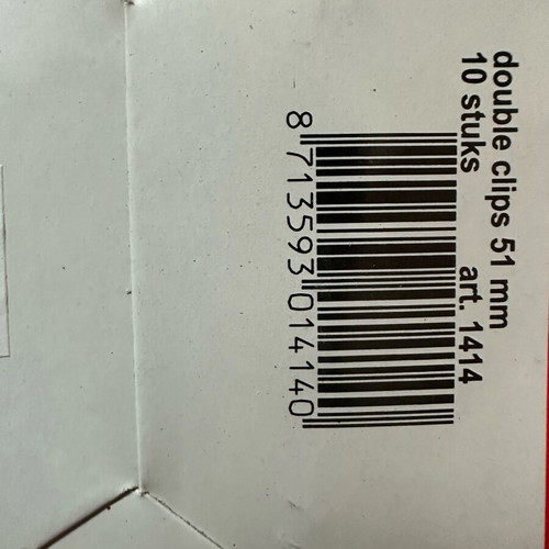 Metal Binder Clips new, 100 pieces 41mm & 51mm