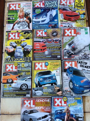 XL Magazine συλλεκτικά περιοδικά αυτοκινήτου πακέτο 11, σαν καινούργια