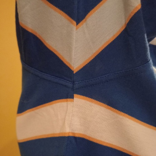 Claudio Ferrante striped men's polo shirt like new, size M