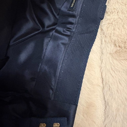 Massimo Dutti wool navy pants new, size 40 M/L