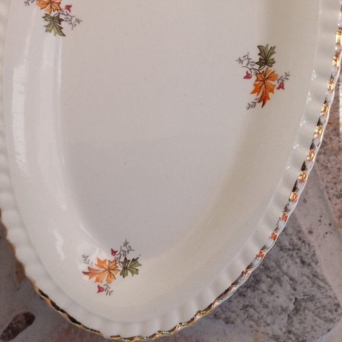 Serving set 2 oval platters and 1 salad bowl Kerameikos like new