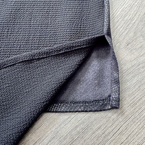 Silvian Heach black eco leather top size S like new