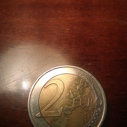 2 euro coin used 120 years from the birth of Dimitris Mitropoulos