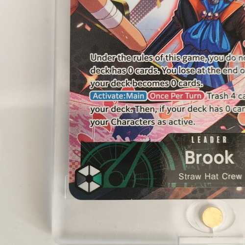 One Piece Brook Leader OP15-022 card new